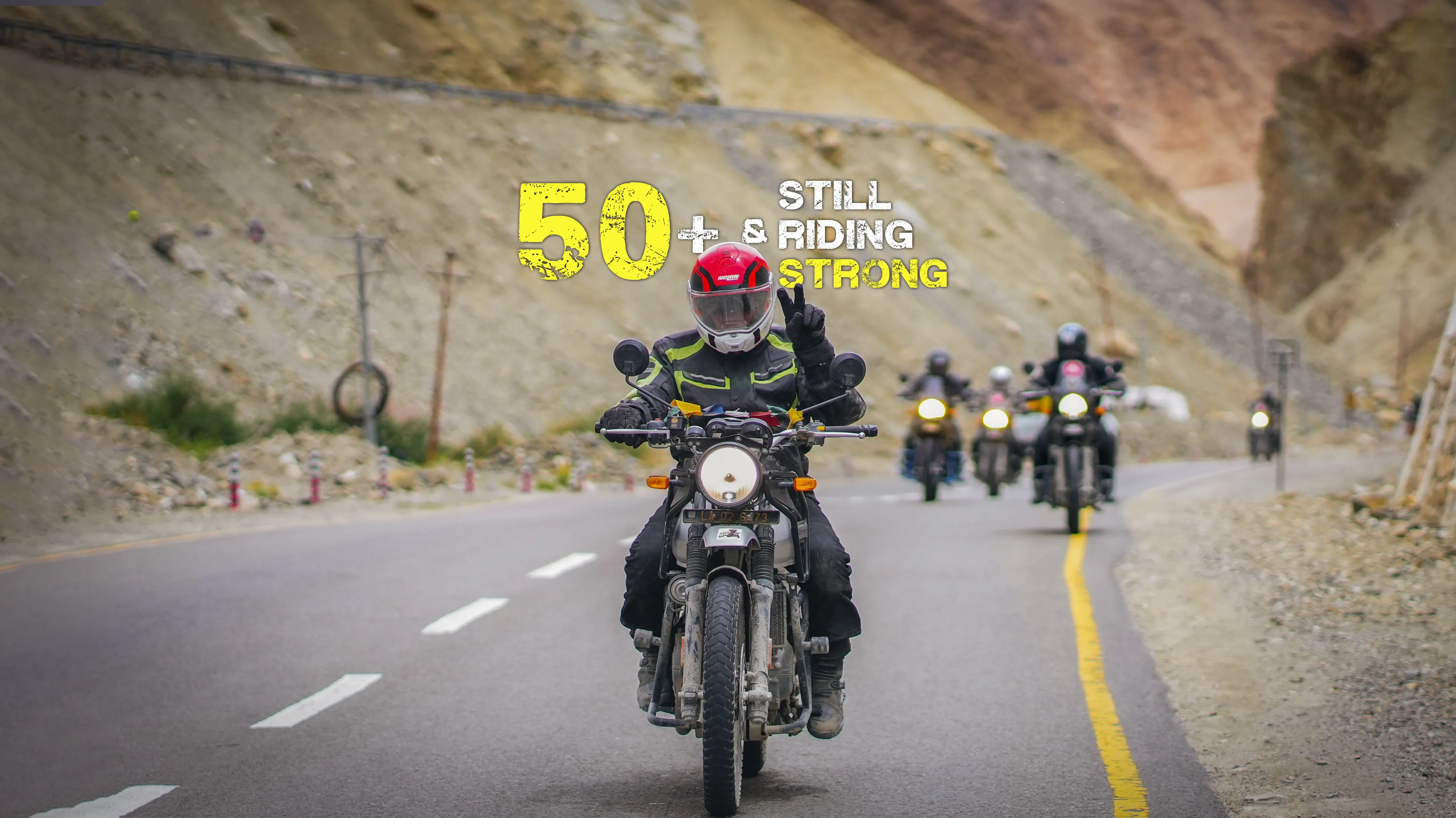 Motorcycle tours for over 50s
