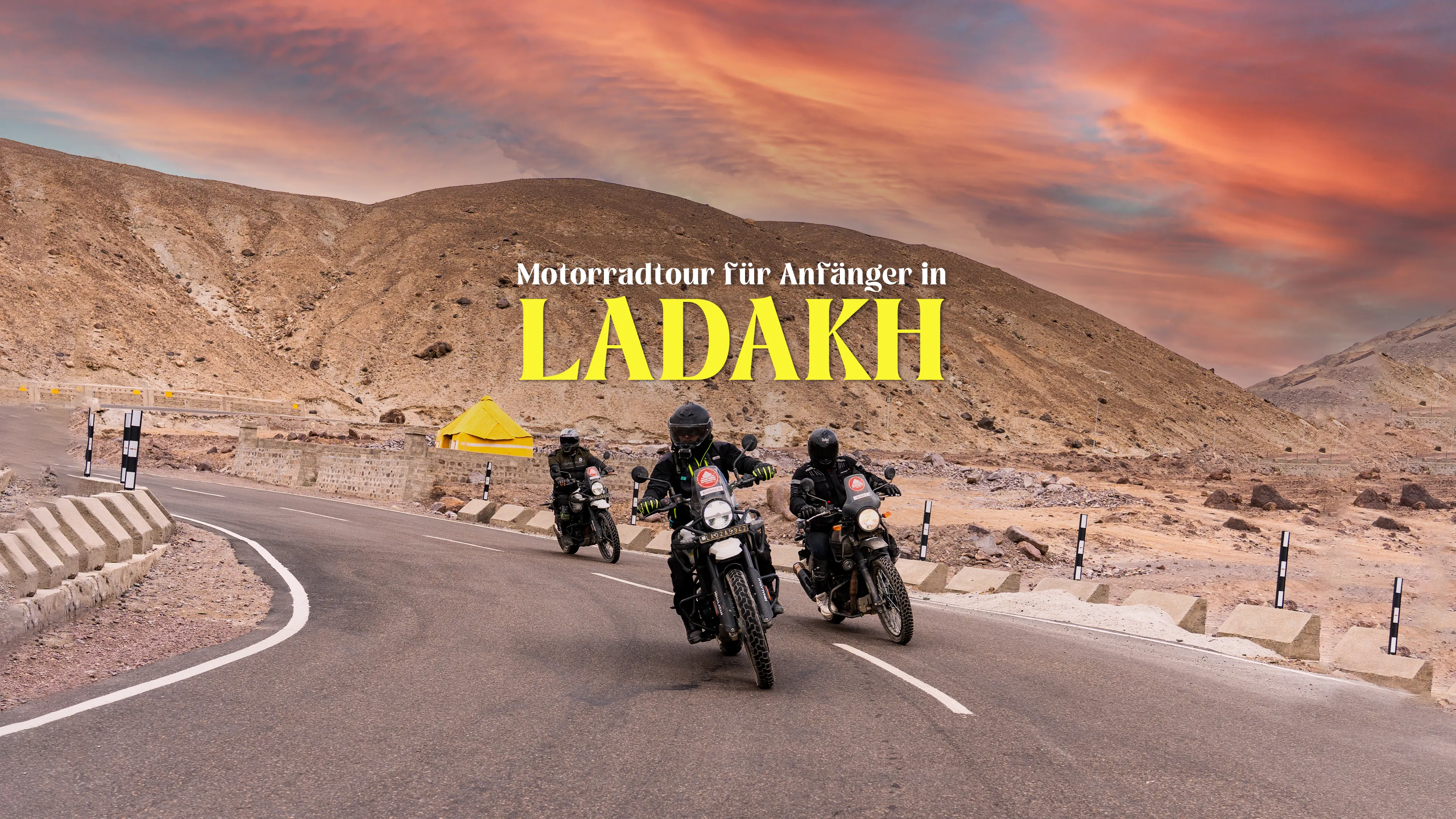 Ladakh Beginner Motorcycle Tour - German
