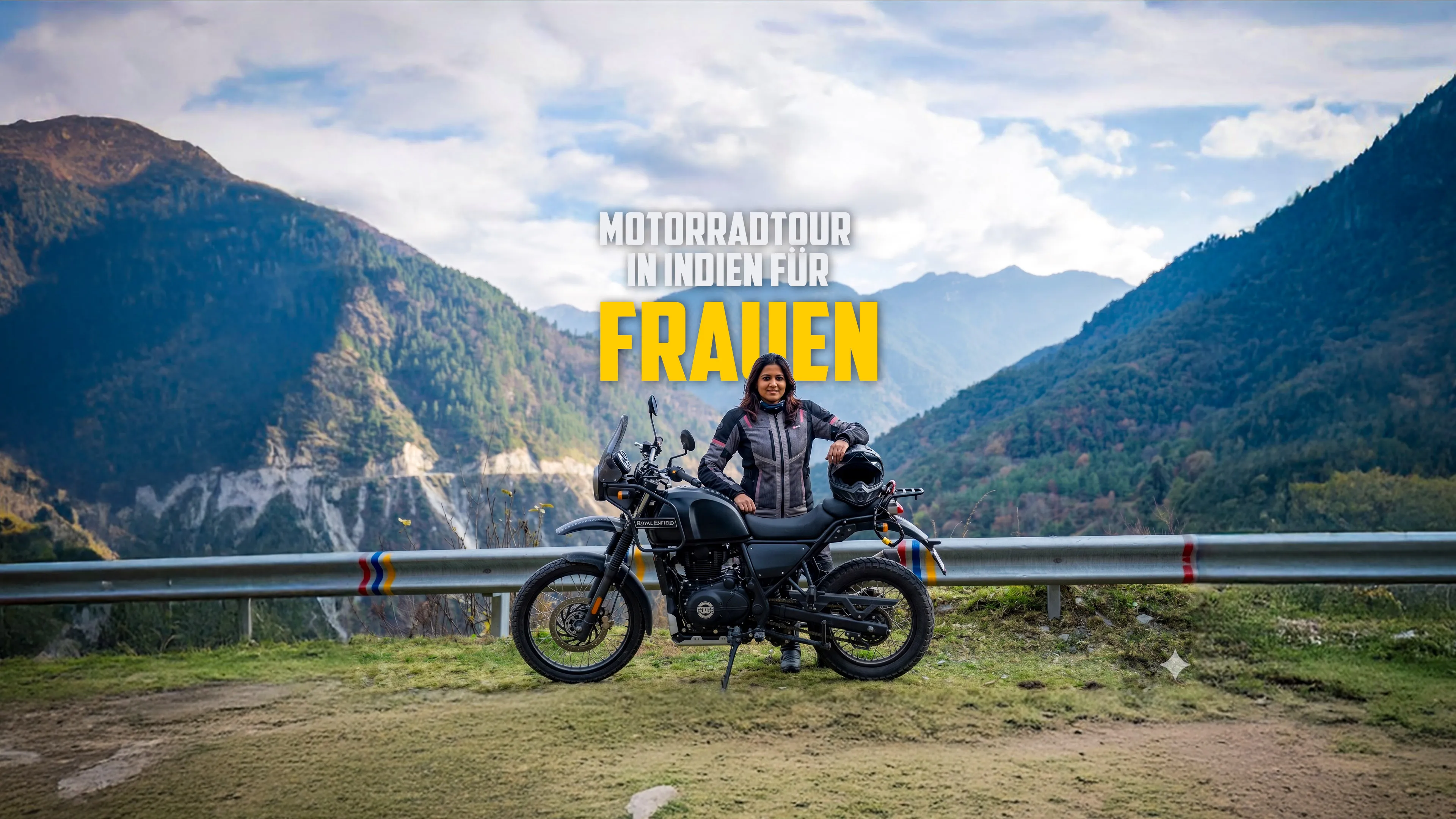 Motorradtour in Indien für Frauen