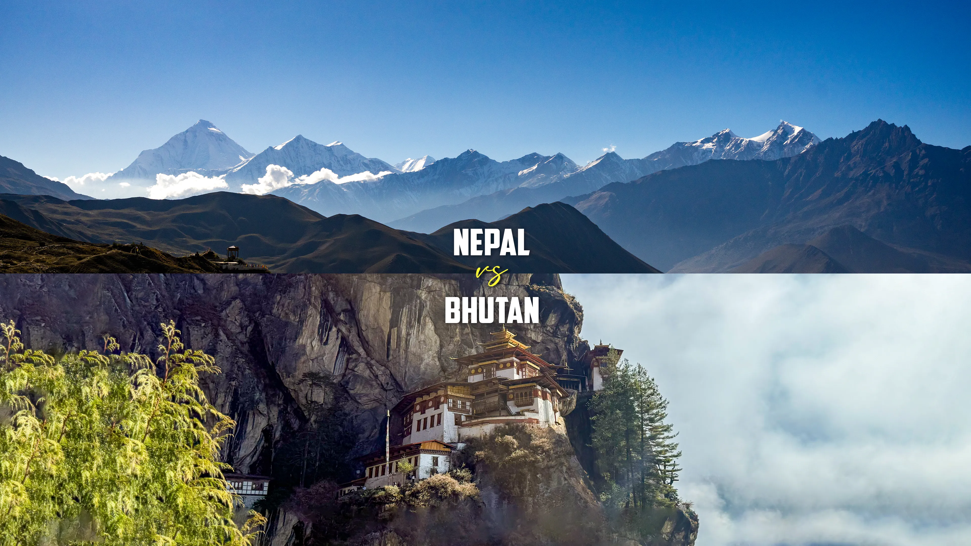 Nepal v/s Bhutan