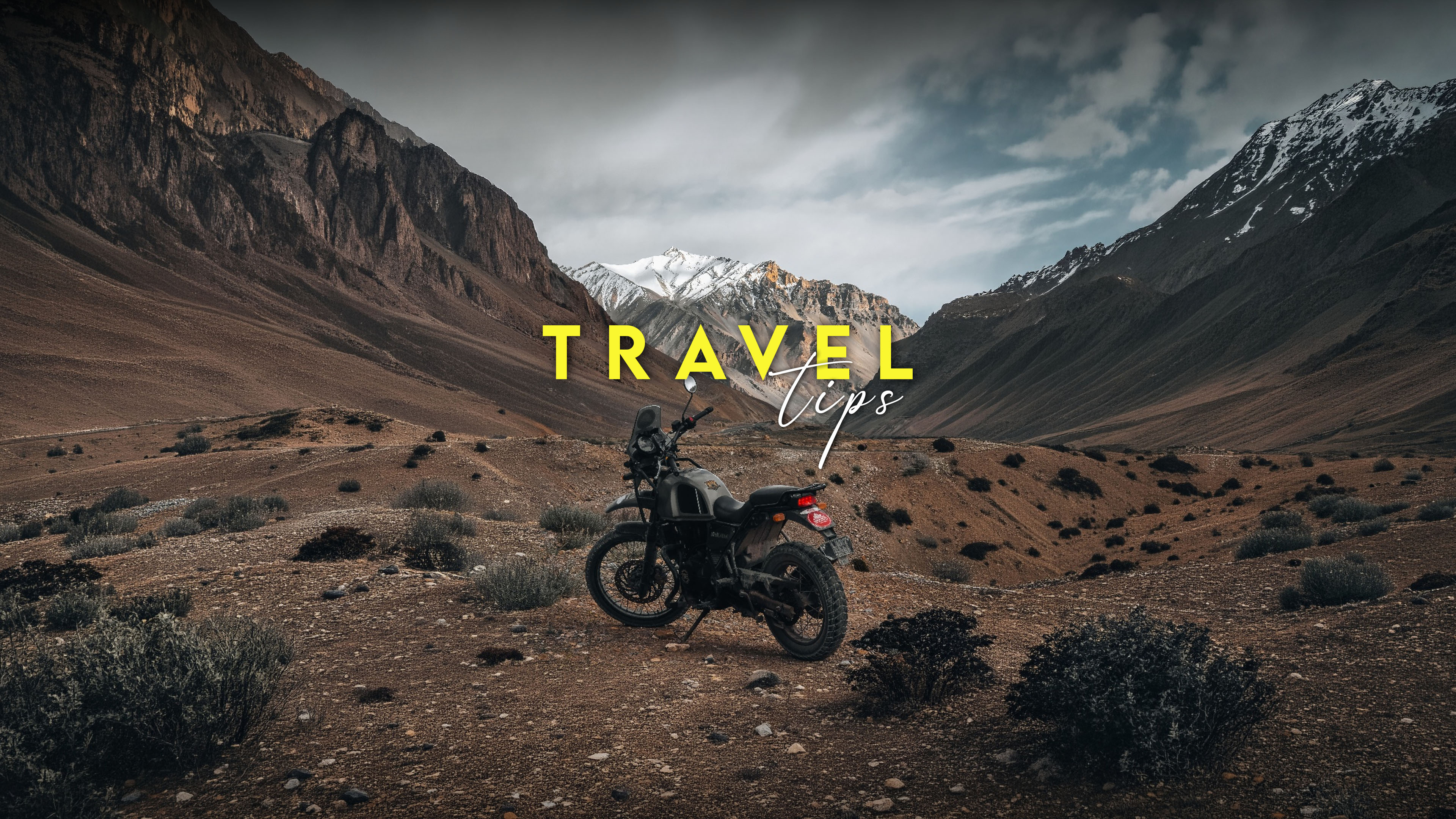 Motorcycle Travel Tips Banner