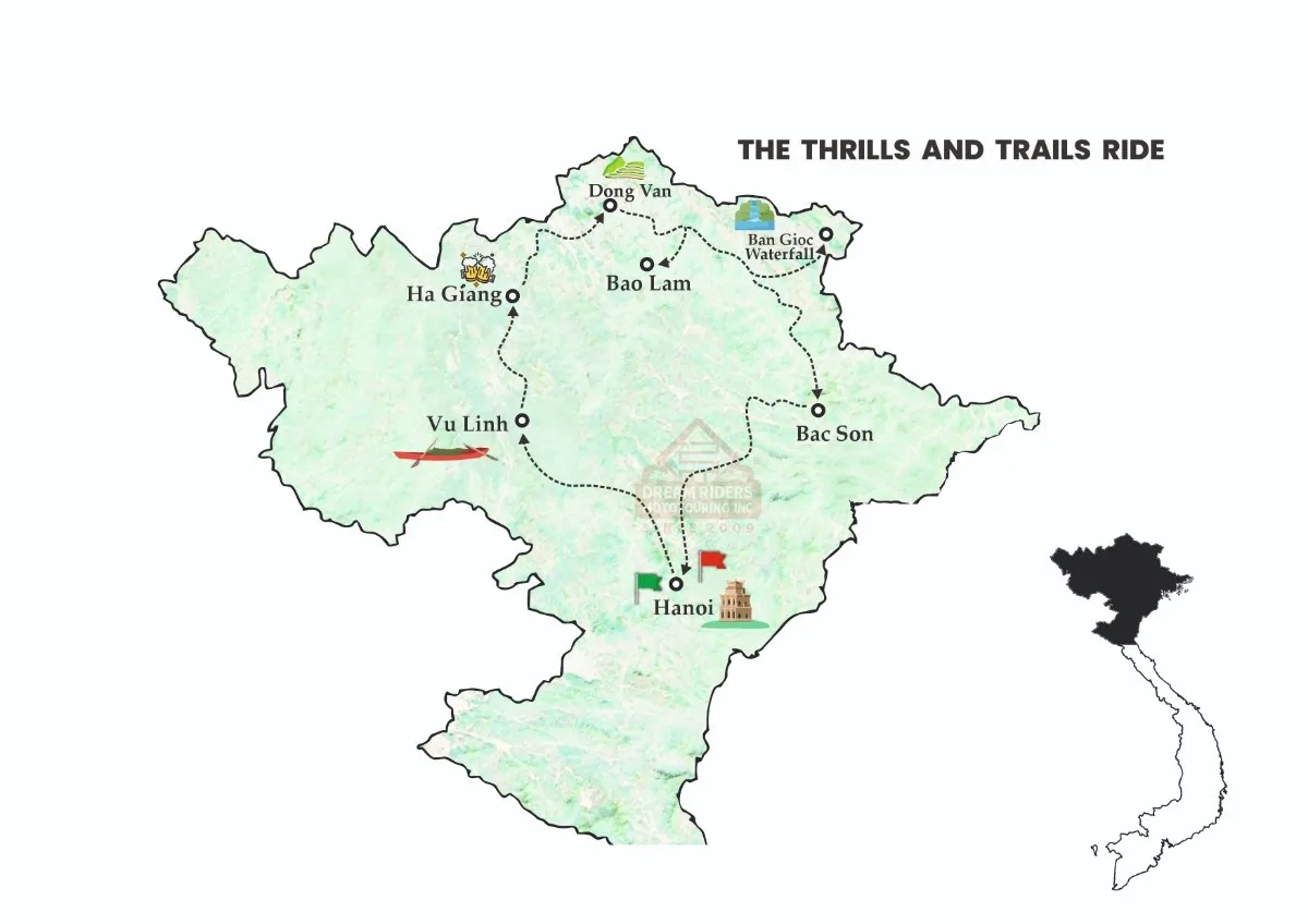 Vietnam road map