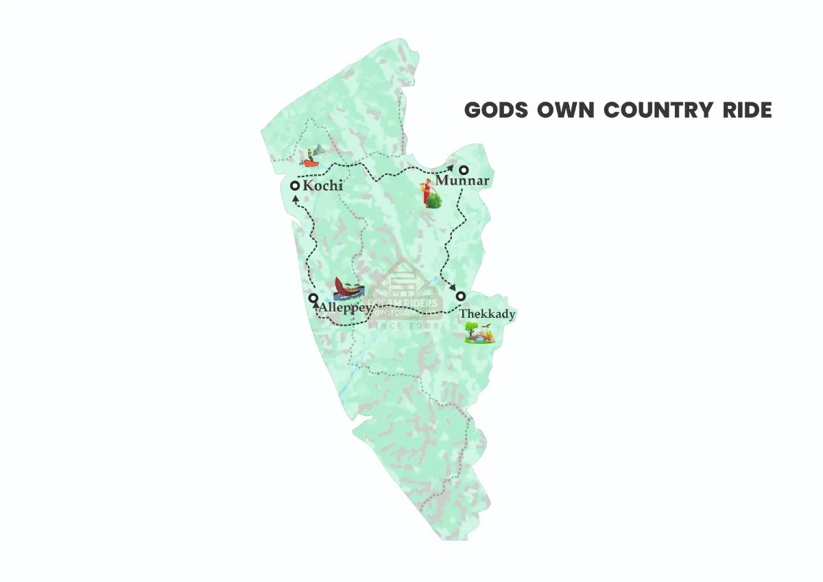 kerala road map