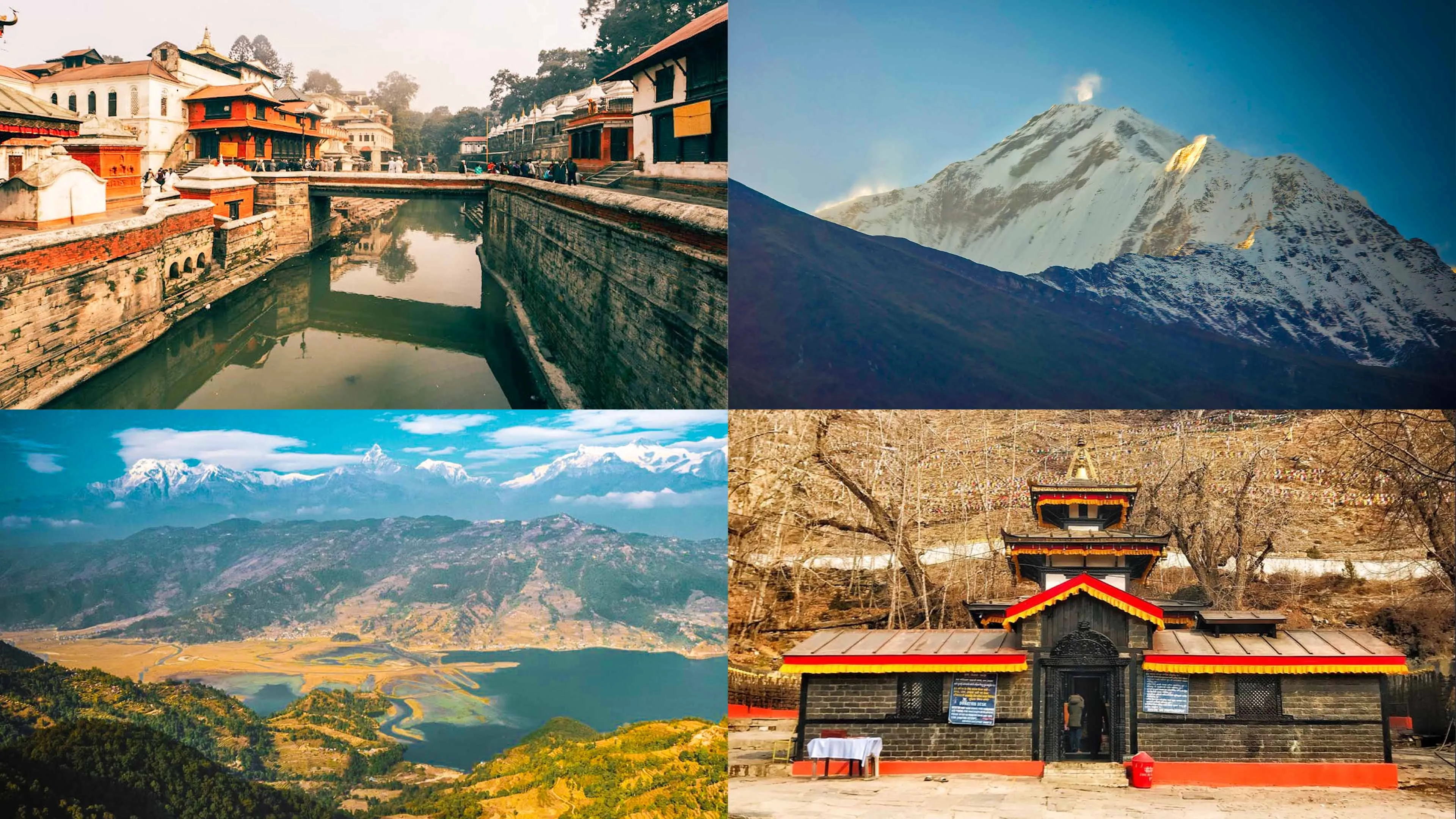 Places to visit in Nepal - Kathmandu, Pokhara, Upper Mustang, Muktinath