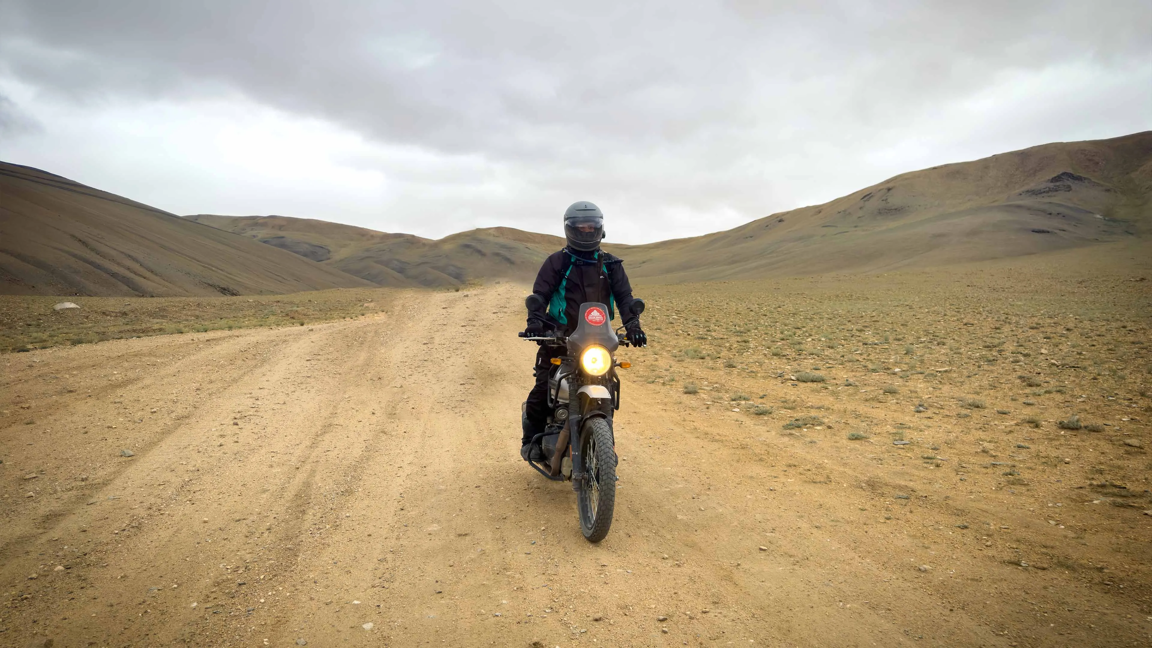 Riding in trans himalayas