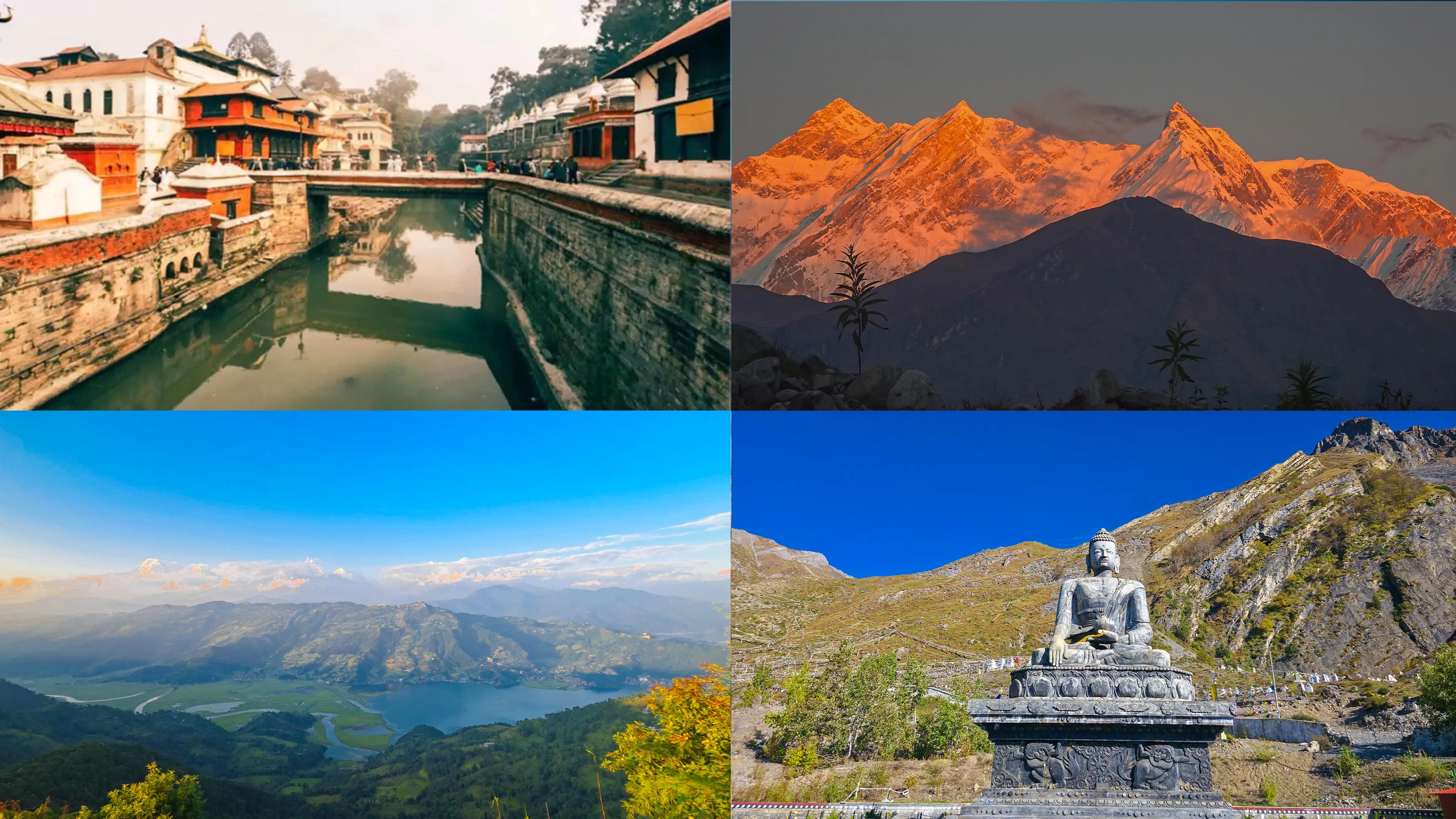 Pokhara, Muktinath, kathmandu and lo Manthang
